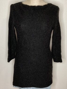 Classiques Entier Cashmere 3/4 Sleeve Tunic Sweater